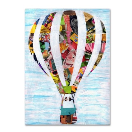 Artpoptart 'Hot Air Balloon' Canvas Art,35x47